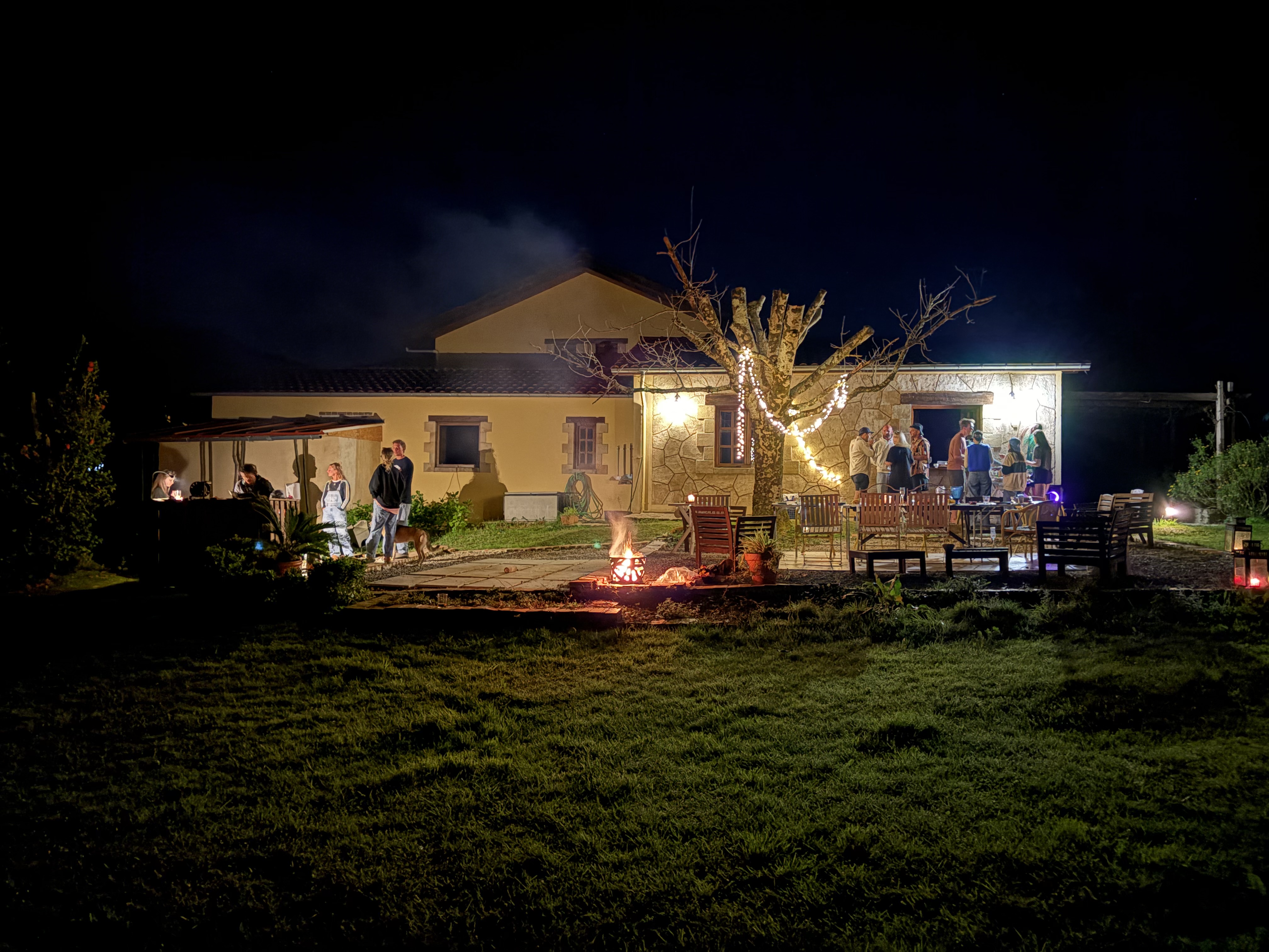 Evening at Casa Val de Vida